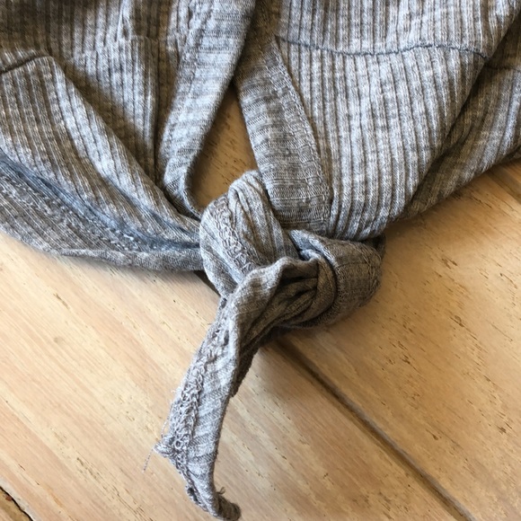 NWT high end grey rib short sleeve plus size tunic - Picture 7 of 7